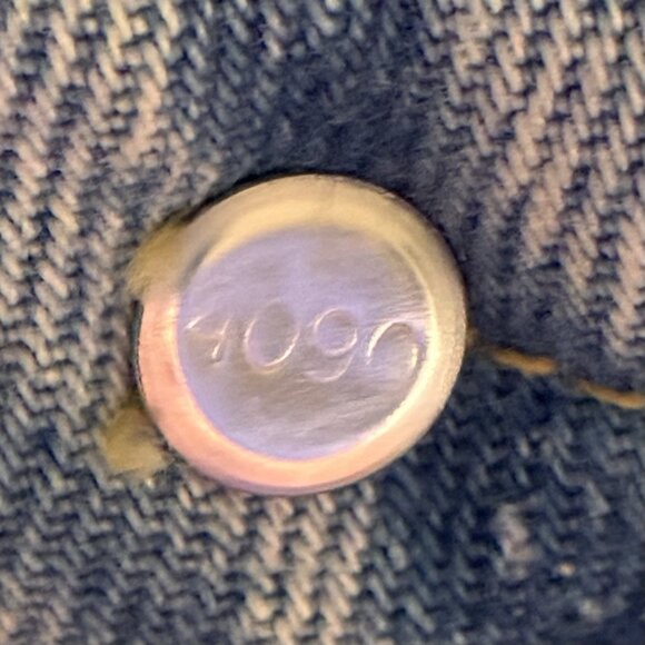 Vintage 90s Levis 501 Button Fly Jeans Men’s 38X30 Red Tab Light Wash Minor Wear - Picture 9 of 13